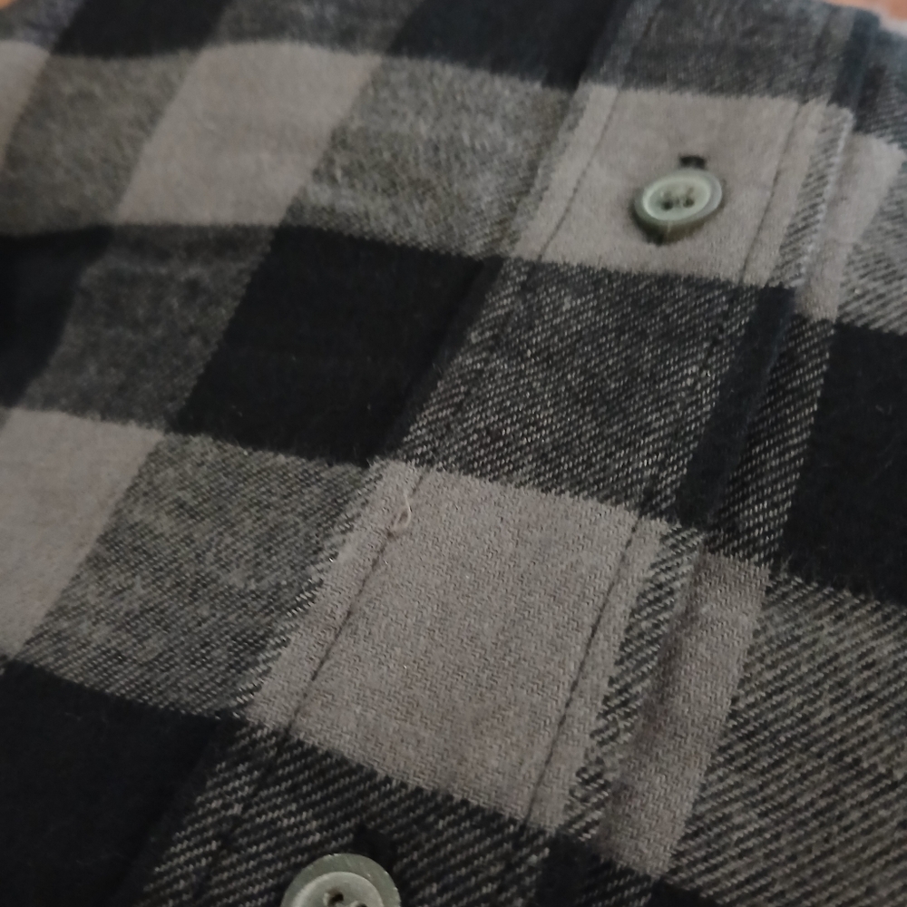 Mens Tall Flannel Shirt - Picture 4 of 7